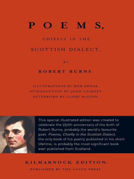 Title details for Luath Kilmarnock Edition by Robert Burns - Available